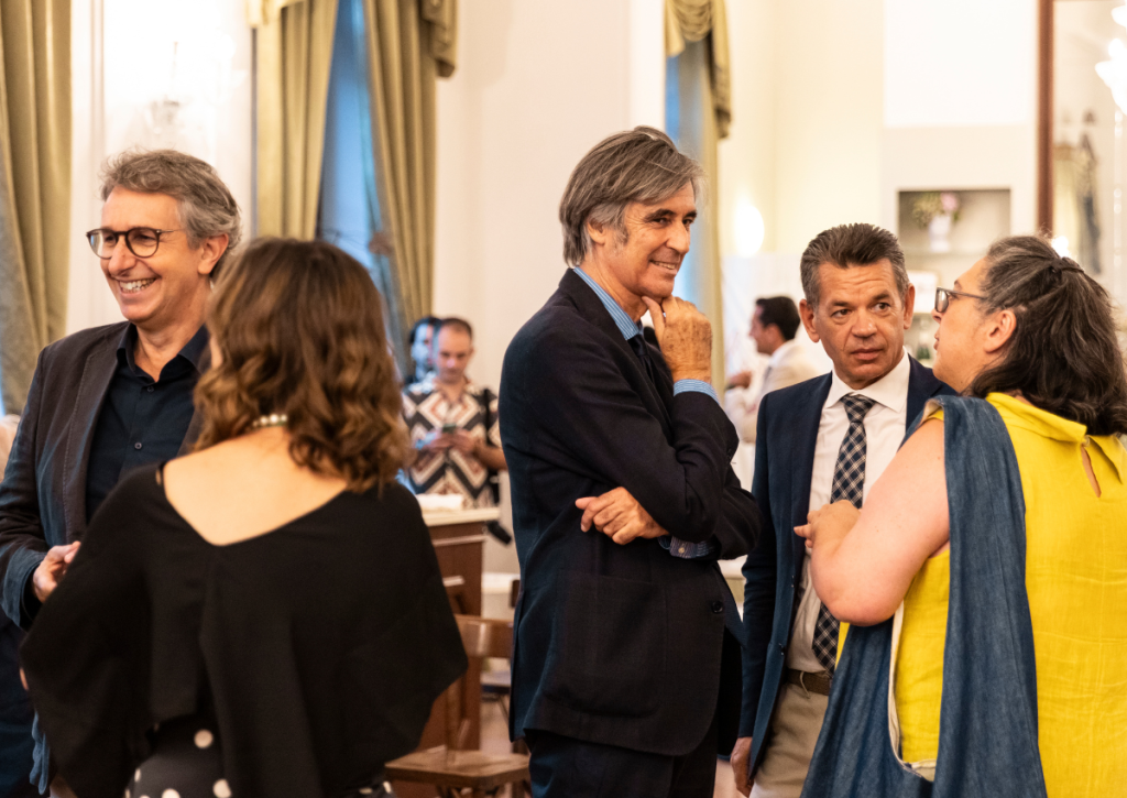 Government representatives from Australia, Hungary, India, Italy, Kazahkstan, Myanmar, Poland, Romania, Singapore, Switzerland and EU attended the events in Italy and Singapore. © Monia Pavoni (left) Asia-Europe Foundation (right)
