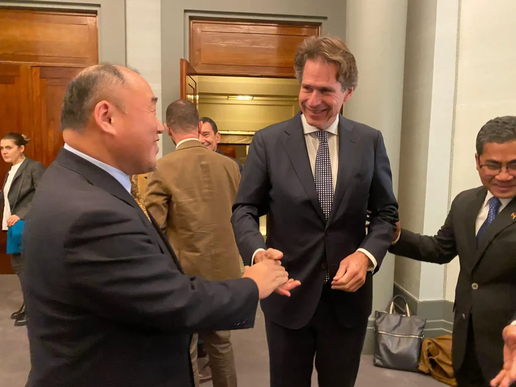 ASEF Executive Director, governors and partners joined the opening event of the festival in BOZAR, Brussels, Belgium.