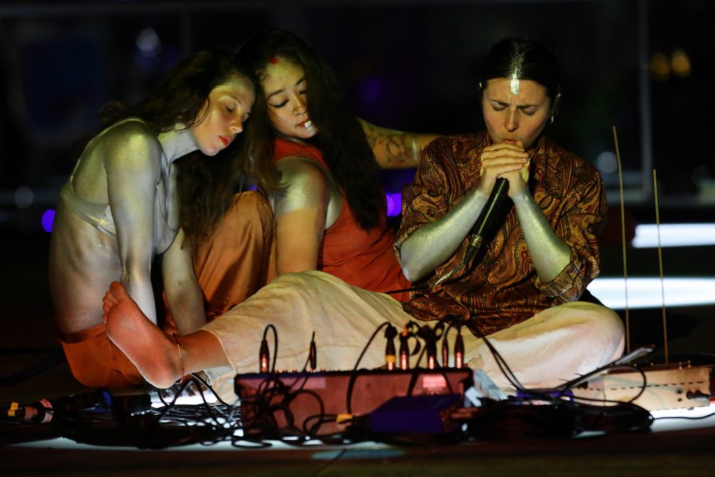 Collaboration of Olimpia Fortuni, Katatonic Silentio and January for X. © Suhaimi Abdullah