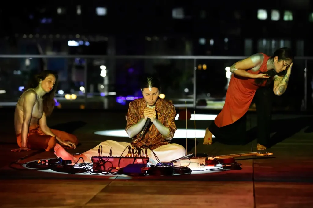 Dance and soundscape come together in X © Asia-Europe Foundation 2023