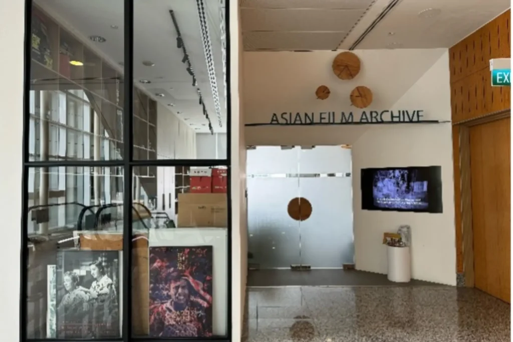 Asian Film Archive office at the National Library Building © Asian Film Archive