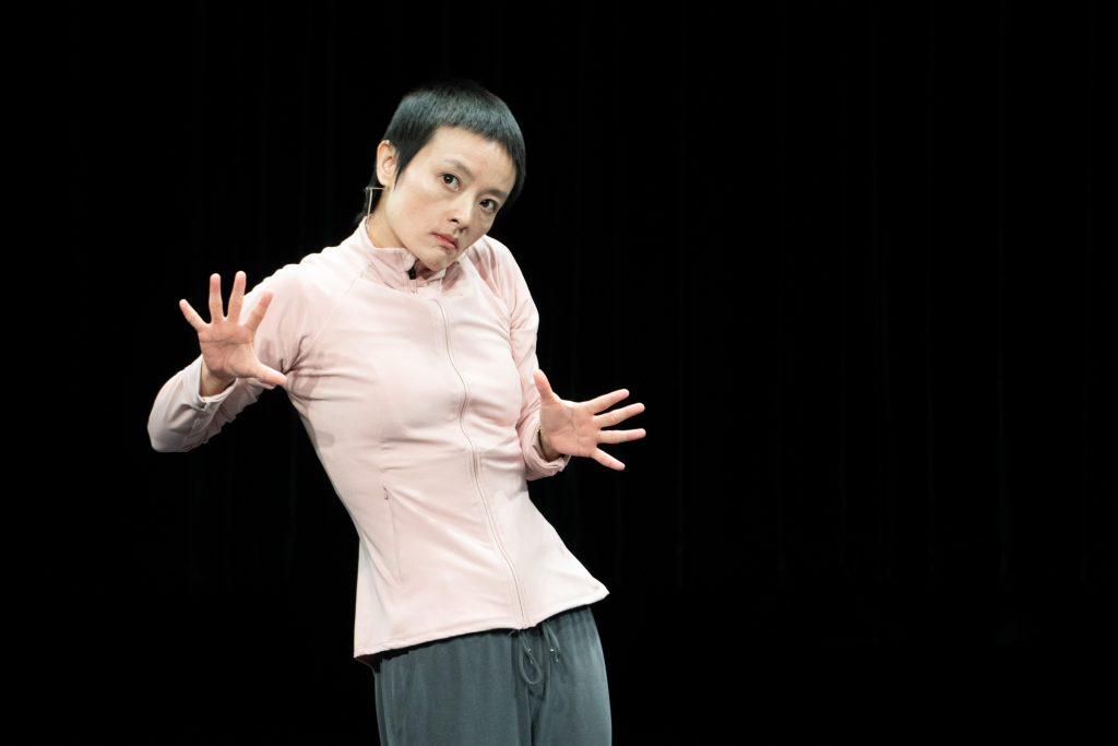 Xiao Ke in a performance of 'Xiao Ke' at West Bund Museum, Shanghai © West Bund Museum / ph Feng Yifei