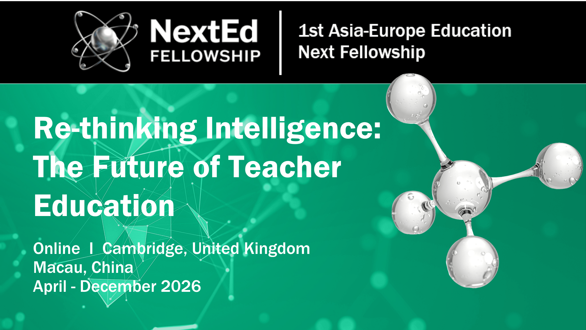 1st Asia-Europe Education Next Fellowship (ASEFNextEd1)