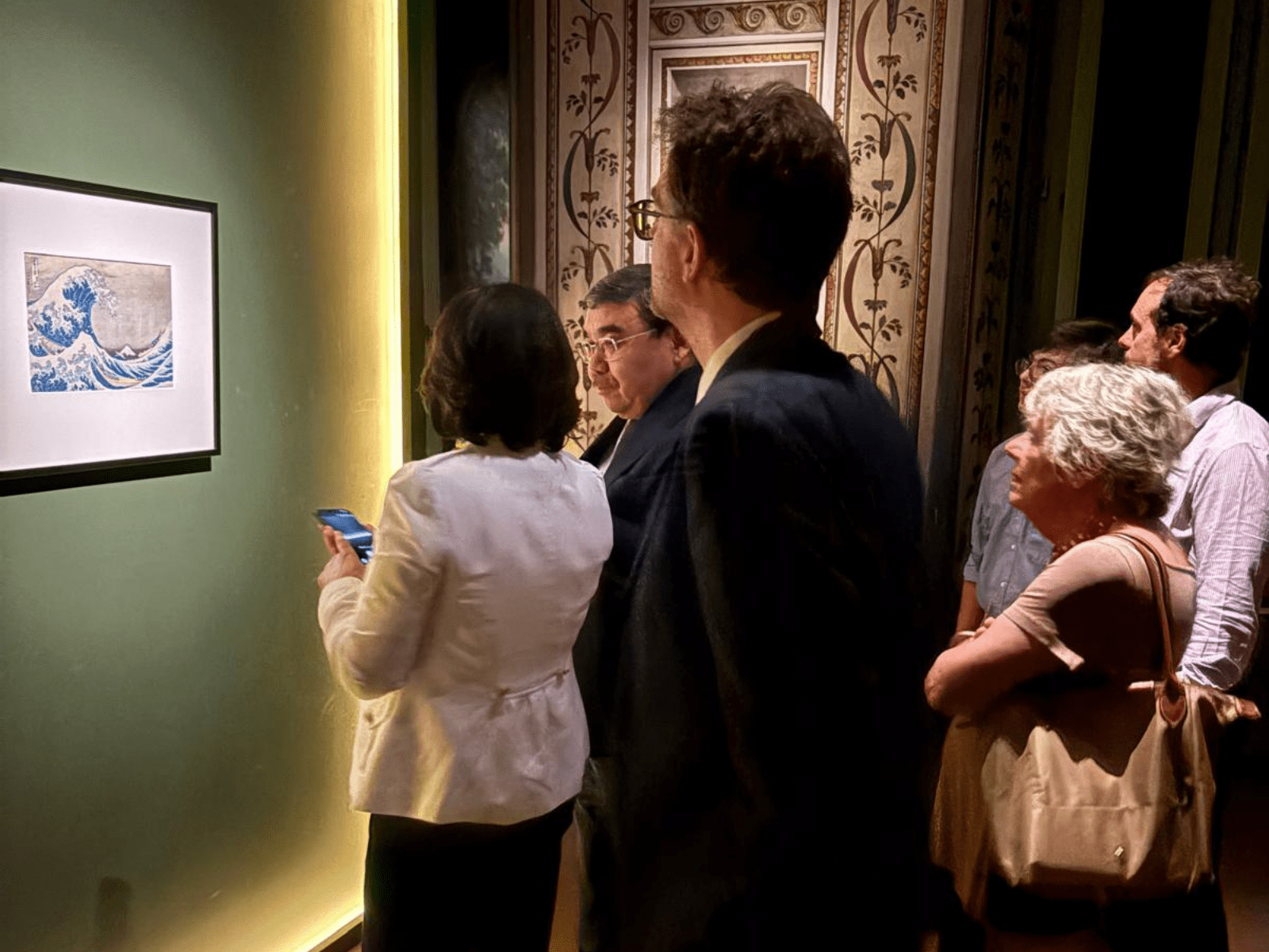 Special guided tour and reception at the “Hokusai” Exhibition in Rome