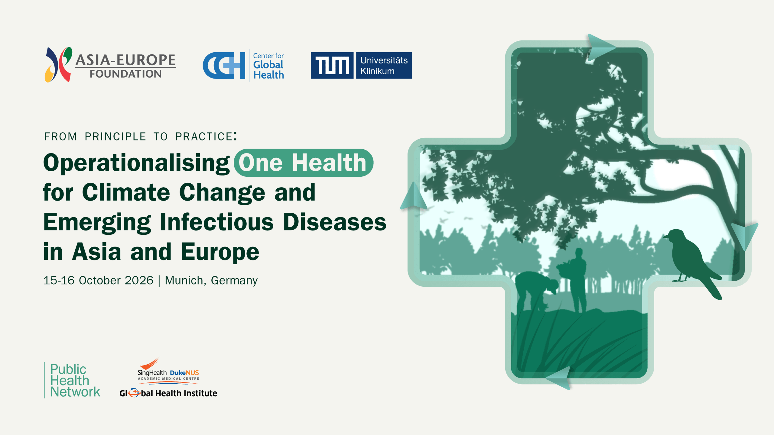 From Principle to Practice: Operationalising One Health for Climate Change and Emerging Infectious Diseases in Asia and Europe